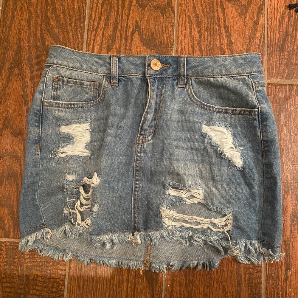 Jean skirt